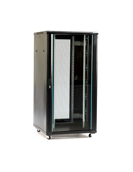 RACK ABI SUELO 32U 800x1000 CRISTAL-PERFORADA