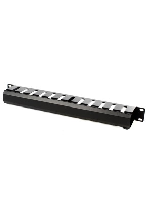 GUIAS DE CABLEADO CON TAPA 19"