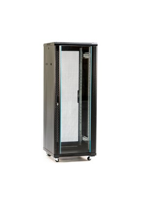 RACK ABI SUELO 42U 600x800 CRIS.-PERF. CON ACCESORIOS