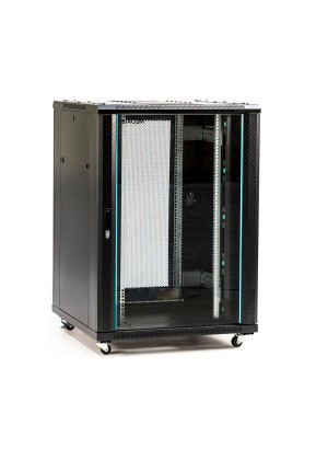 RACK ABI SUELO 22U 800x800 CRIS.-PERF. CON ACCESORIOS