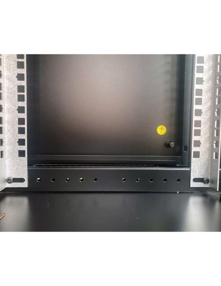 RACK MURAL ABI 6U DOBLE SECCIÓN 550 CON ACCESORIOS