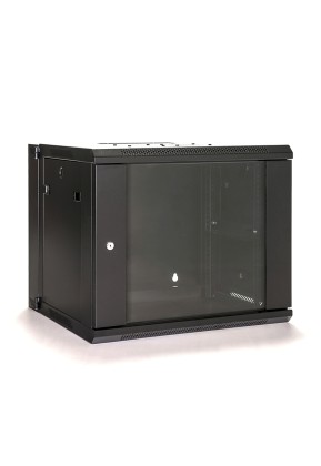 RACK MURAL ABI 15U DOBLE SECCIÓN 550 CON ACCESORIOS