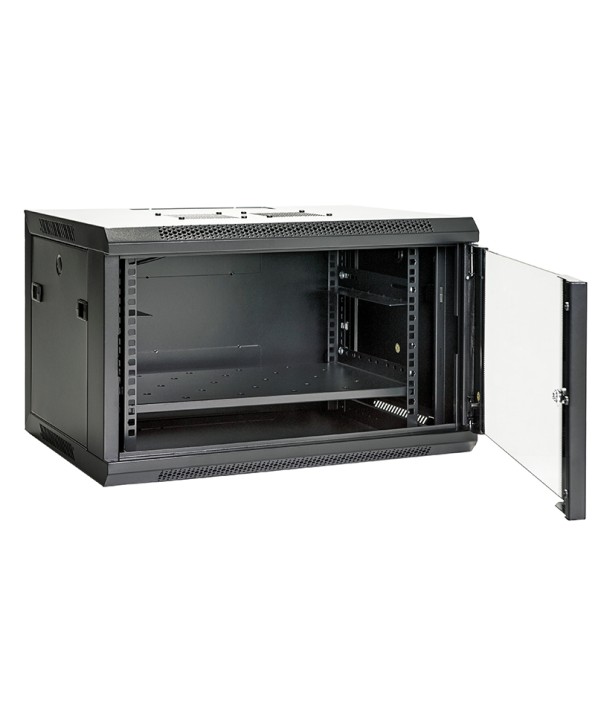 RACK MURAL ABI 15U FONDO 600 ACCESORIOS MONTADOS