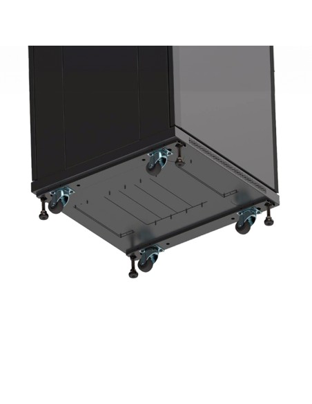 RACK ABI SUELO 42U 800x1200 CRISTAL-DOBLE P.