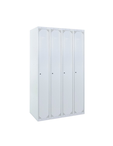 TAQUILLA BD 300 1 PUERTA 4 MÓDULOS GRIS