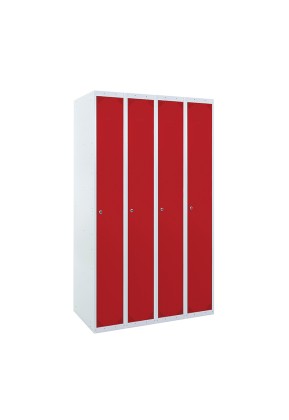 TAQUILLA BD 300 1 PUERTA 4 MÓDULOS ROJO