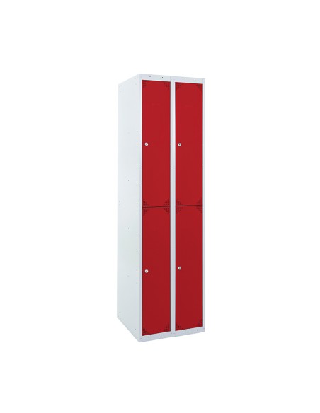 TAQUILLA BD 400 2 PUERTAS 2 MÓDULOS ROJO