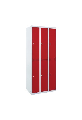 TAQUILLA BD 250 2 PUERTAS 3 MÓDULOS ROJO