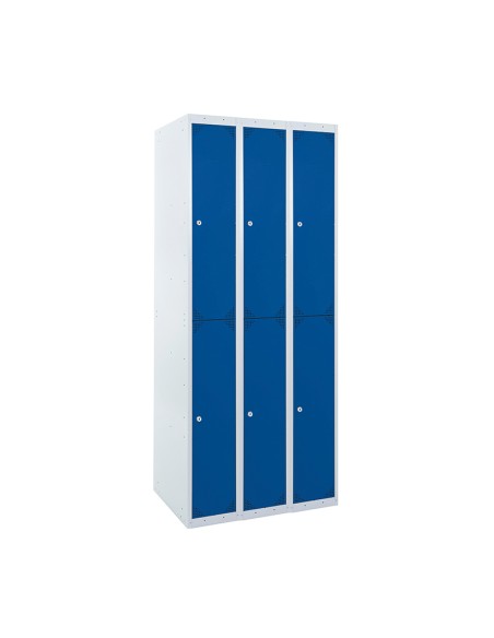 TAQUILLA BD 300 2 PUERTAS 3 MÓDULOS AZUL