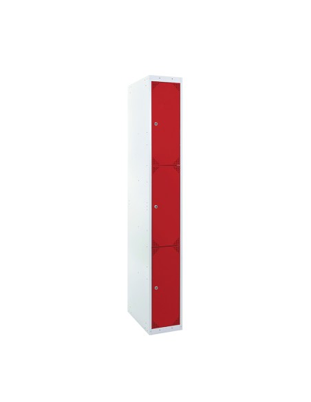 TAQUILLA BD 400 3 PUERTAS 1 MÓDULO ROJO