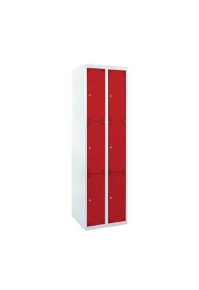 TAQUILLA BD 400 3 PUERTAS 2 MÓDULOS ROJO