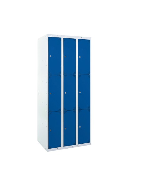 TAQUILLA BD 300 3 PUERTAS 3 MÓDULOS AZUL