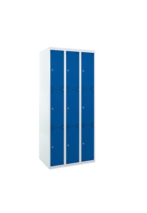 TAQUILLA BD 400 3 PUERTAS 3 MÓDULOS AZUL