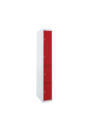 TAQUILLA BD 400 4 PUERTAS 1 MÓDULO ROJO