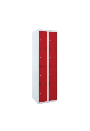 TAQUILLA BD 400 4 PUERTAS 2 MÓDULOS ROJO