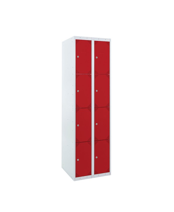TAQUILLA BD 400 4 PUERTAS 2 MÓDULOS ROJO