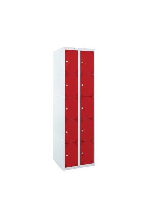 TAQUILLA BD 400 5 PUERTAS 2 MÓDULOS ROJO