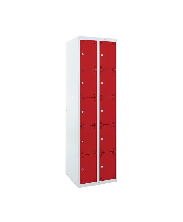 TAQUILLA BD 400 5 PUERTAS 2 MÓDULOS ROJO