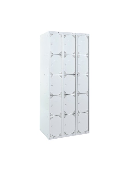 TAQUILLA BD 400 5 PUERTAS 3 MÓDULOS GRIS