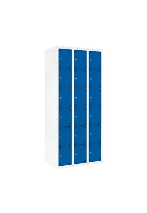 TAQUILLA BD 400 6 PUERTAS 3 MÓDULOS AZUL