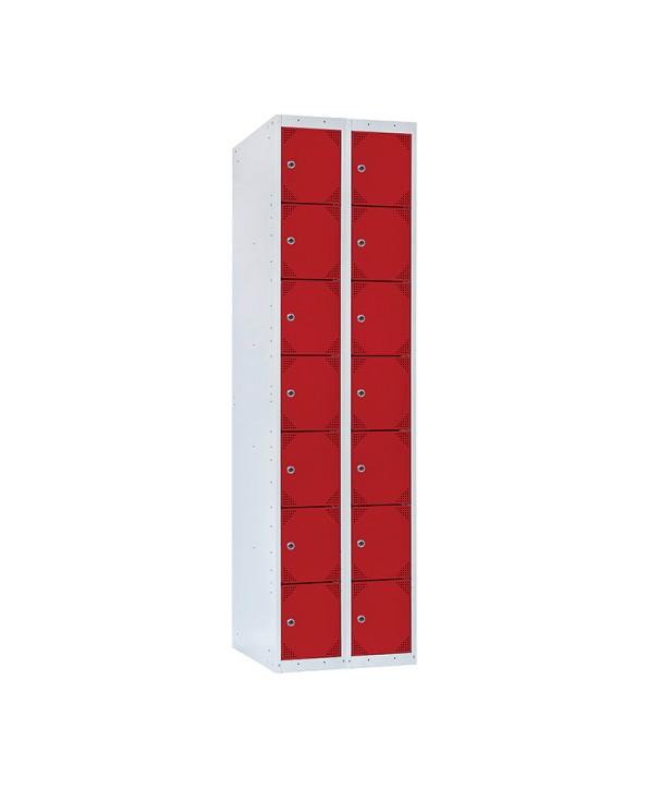 TAQUILLA BD 250 7 PUERTAS 2 MÓDULOS ROJO