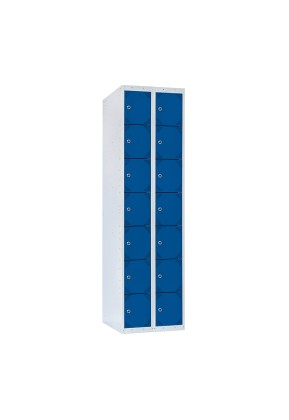 TAQUILLA BD 300 7 PUERTAS 2 MÓDULOS AZUL