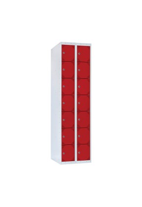 TAQUILLA BD 400 7 PUERTAS 2 MÓDULOS ROJO