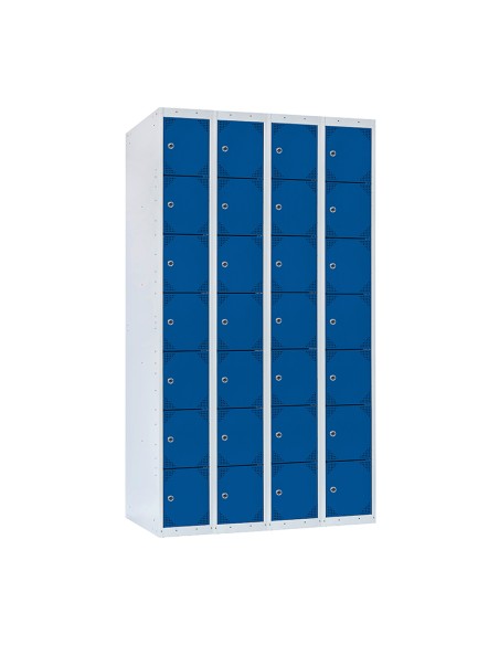 TAQUILLA BD 300 7 PUERTAS 4 MÓDULOS AZUL