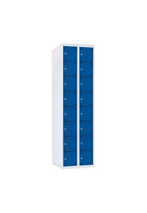 TAQUILLA BD 300 8 PUERTAS 2 MÓDULOS AZUL