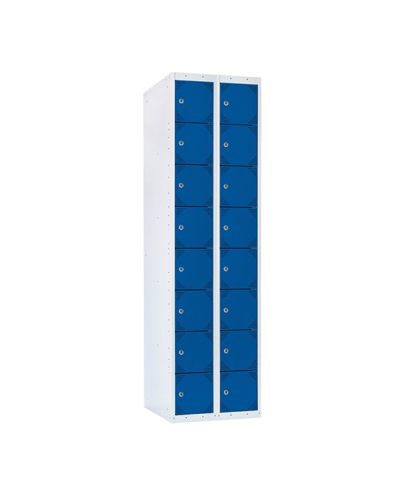 TAQUILLA BD 400 8 PUERTAS 2 MÓDULOS AZUL