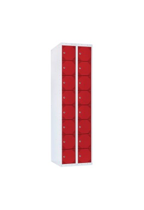 TAQUILLA BD 400 8 PUERTAS 2 MÓDULOS ROJO