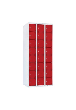 TAQUILLA BD 400 8 PUERTAS 3 MÓDULOS ROJO