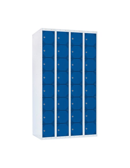 TAQUILLA BD 300 8 PUERTAS 4 MÓDULOS AZUL