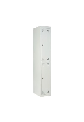 TAQUILLA DESMONTADA EN CAJA 2 PUERTAS GRIS