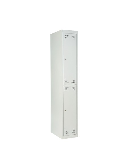 TAQUILLA DESMONTADA EN CAJA 2 PUERTAS GRIS