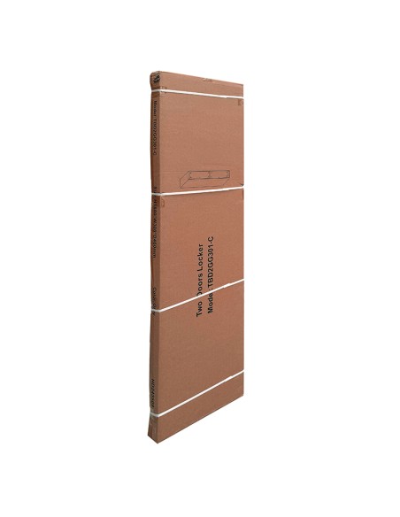 TAQUILLA DESMONTADA EN CAJA 2 PUERTAS GRIS
