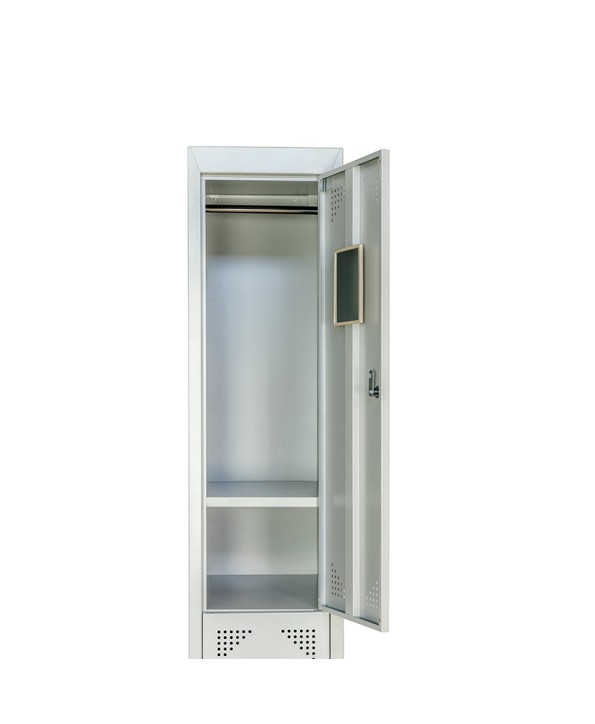 TAQUILLA DESMONTADA EN CAJA 2 PUERTAS GRIS