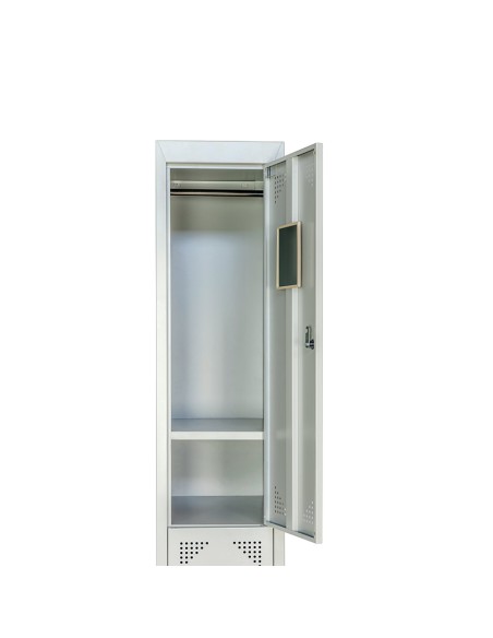TAQUILLA DESMONTADA EN CAJA 2 PUERTAS GRIS