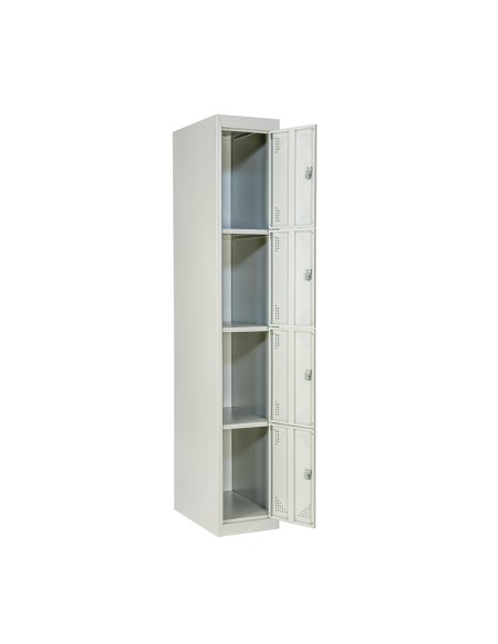 TAQUILLA DESMONTADA EN CAJA 4 PUERTAS GRIS
