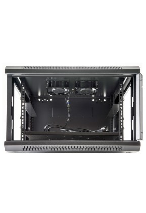 RACK MURAL ABI 18U FONDO 600 ACCESORIOS MONTADOS 2