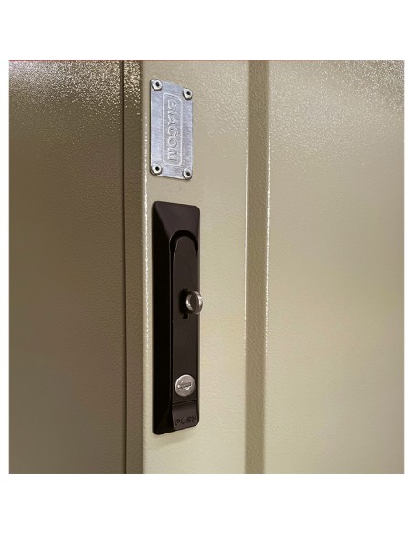 RACK EXTERIOR 19"AX 42U ANCHO 800x900 DOS PUERTAS IP55