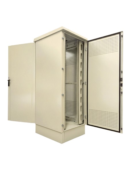 RACK EXTERIOR 19"AX 42U ANCHO 800x900 DOS PUERTAS IP55