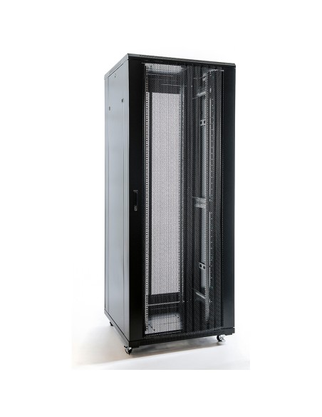 RACK ABI SUELO 42U 800x600 CRISTAL-PERFORADA
