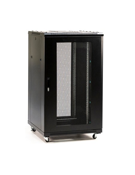 RACK ABI SUELO 18U 600x800 CRISTAL-PERFORADA