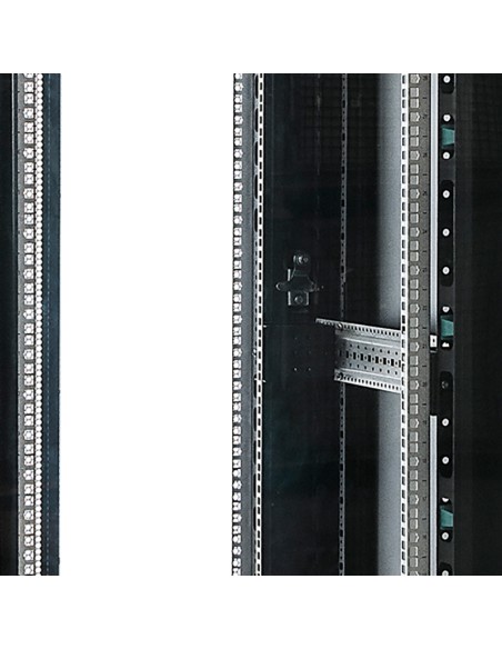 RACK ABI SUELO 32U 600x600 CRISTAL-PERFORADA